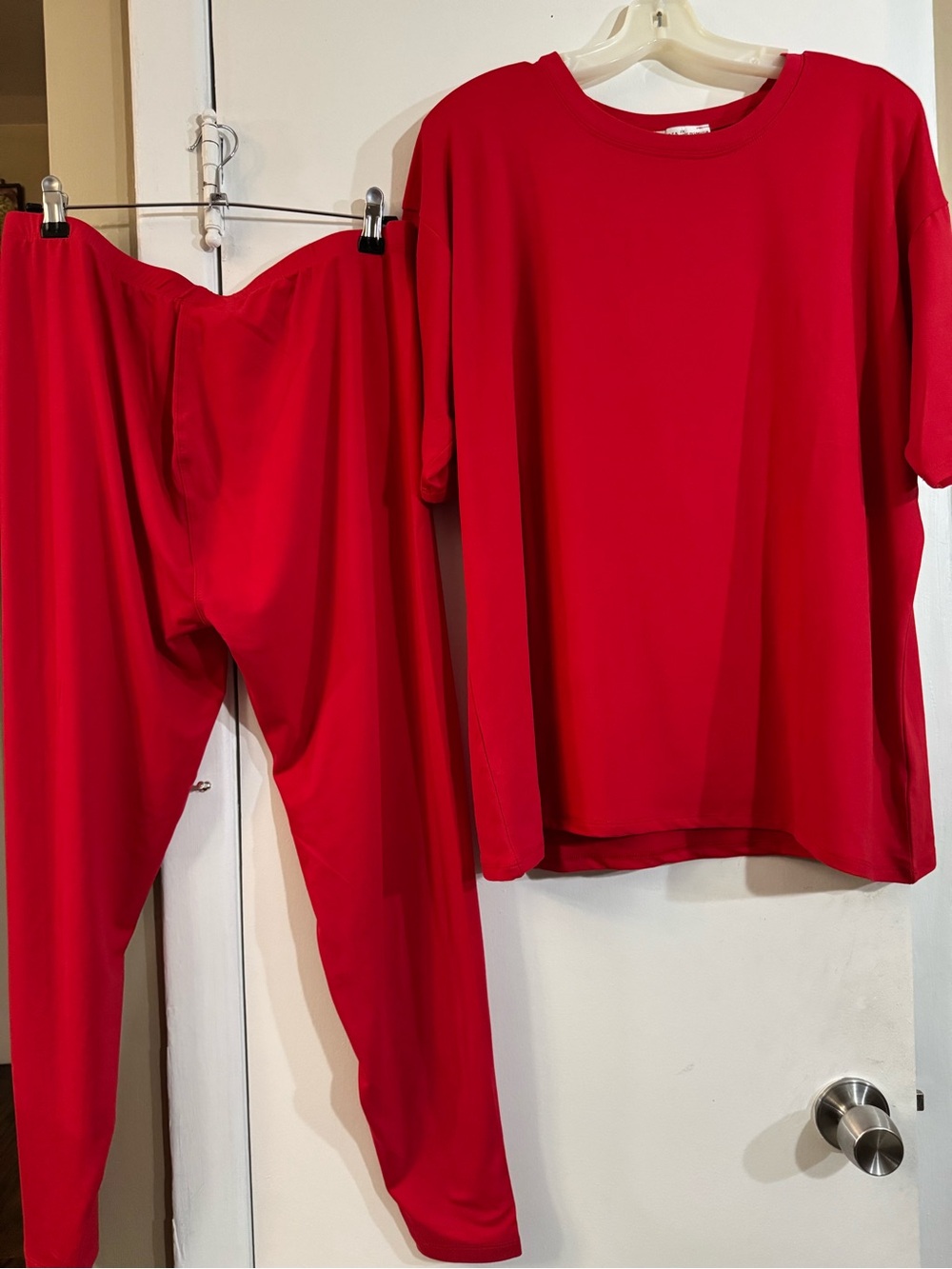 Zenana Outfitters Bright Red Casual Two-Piece Set
